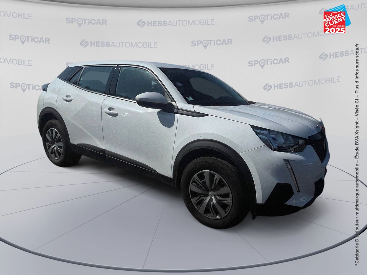 Véhicule d'occasion PEUGEOT 2008 1.2 PURETECH 100CH S/S ACTIVE CAMERA CARPLAY chez Renault Belfort