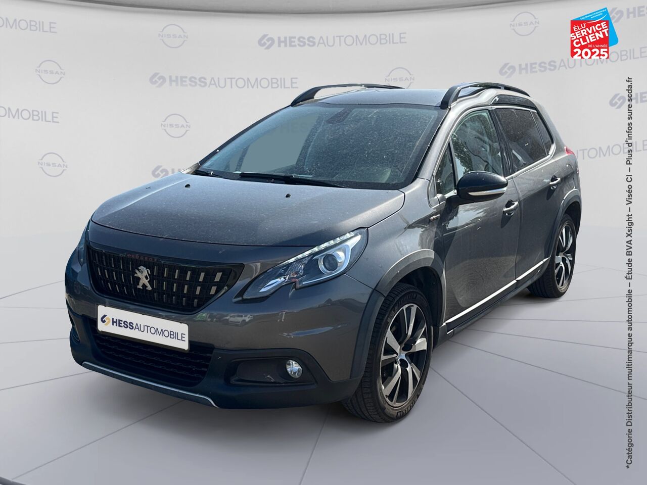 Véhicule d'occasion PEUGEOT 2008 1.5 BLUEHDI 120CH E6.C GT LINE SS EAT6 chez Toyota Thionville