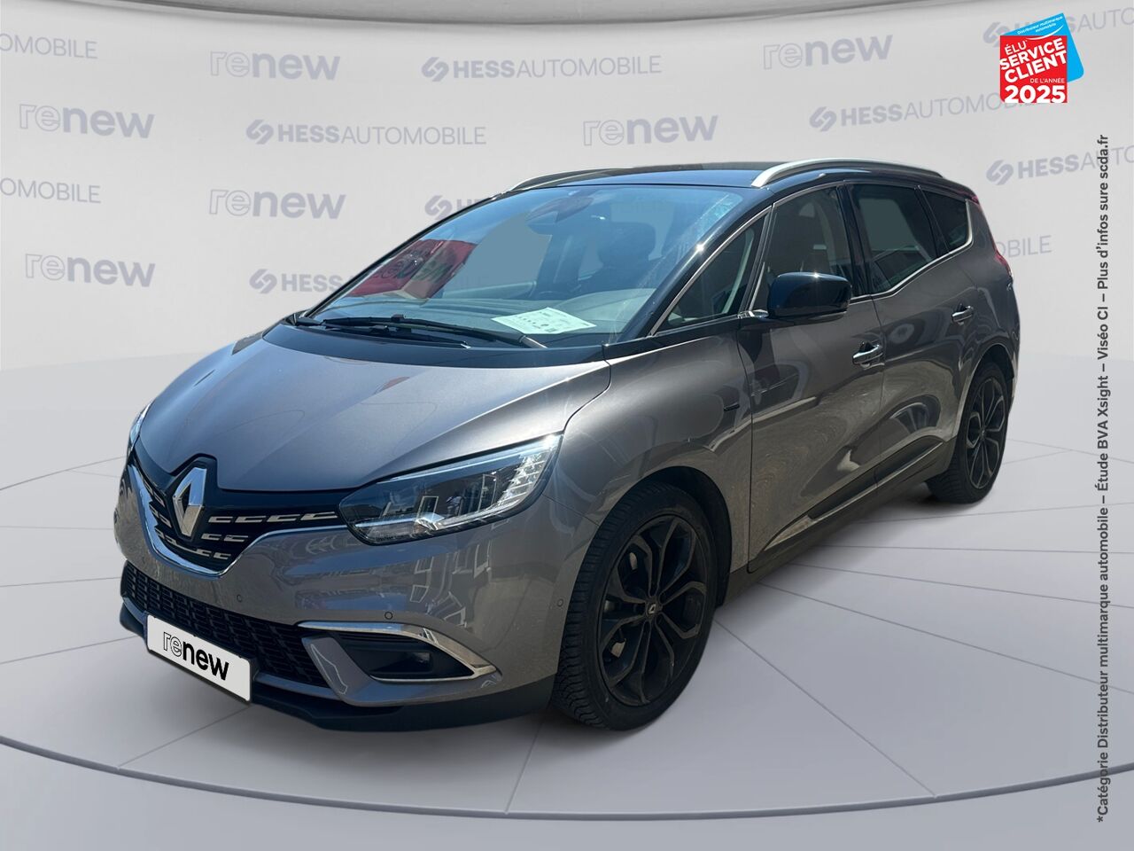 Véhicule d'occasion RENAULT GRAND SCENIC 1.3 TCE 160CH FAP BLACK EDITION EDC 8CV chez Renault Colmar
