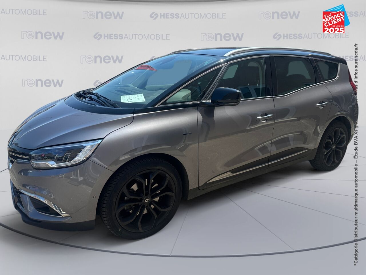 Véhicule d'occasion RENAULT GRAND SCENIC 1.3 TCE 160CH FAP BLACK EDITION EDC 8CV chez Renault Colmar