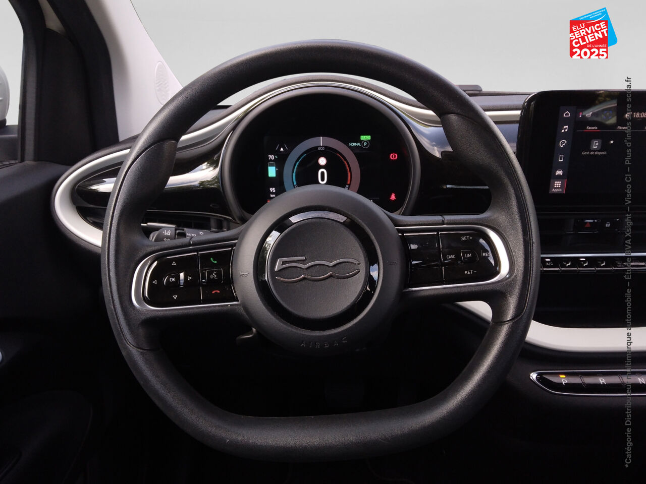 Véhicule d'occasion FIAT 500 E 95CH ACTION PLUS chez Toyota Saint Dizier