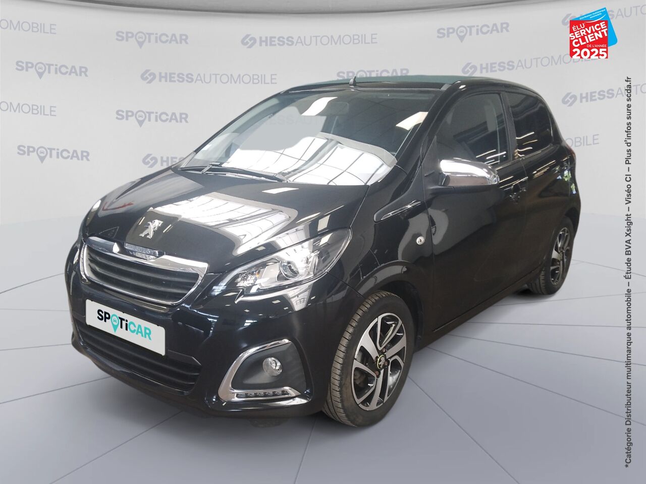 Véhicule d'occasion PEUGEOT 108 VTI 72 TOP COLLECTION 5P chez Renault Sélestat