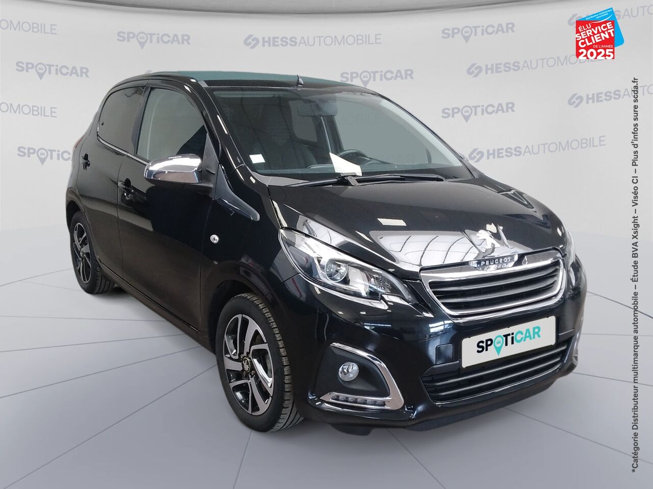 Véhicule d'occasion PEUGEOT 108 VTI 72 TOP COLLECTION 5P chez Renault Sélestat