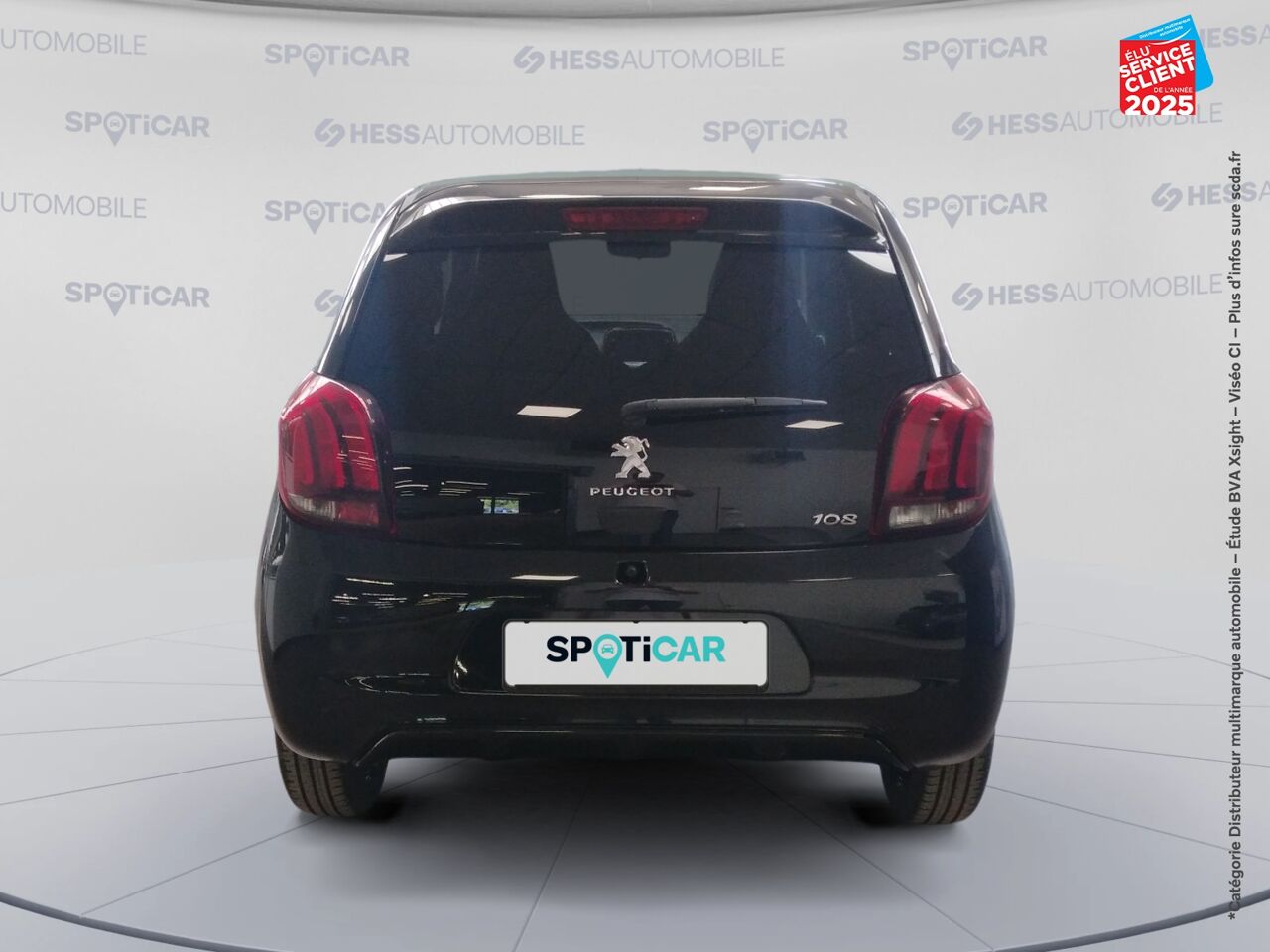 Véhicule d'occasion PEUGEOT 108 VTI 72 TOP COLLECTION 5P chez Renault Sélestat