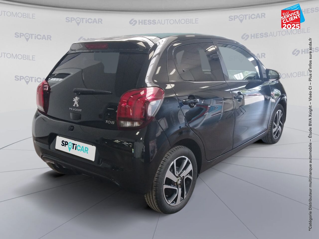 Véhicule d'occasion PEUGEOT 108 VTI 72 TOP COLLECTION 5P chez Renault Sélestat