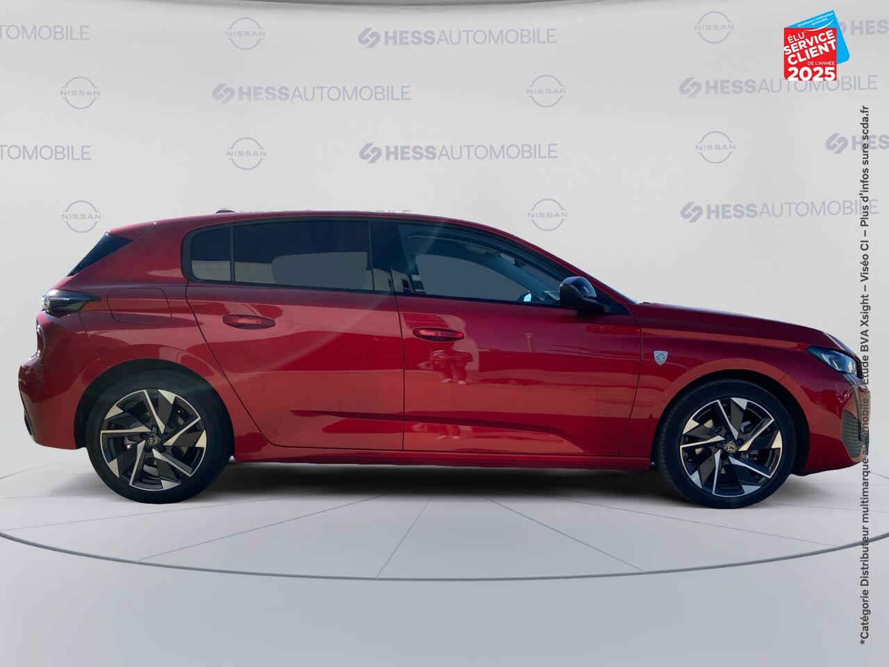 Véhicule d'occasion PEUGEOT 308 1.2 PURETECH 130CH SS ALLURE PACK EAT8 chez Dacia Mulhouse