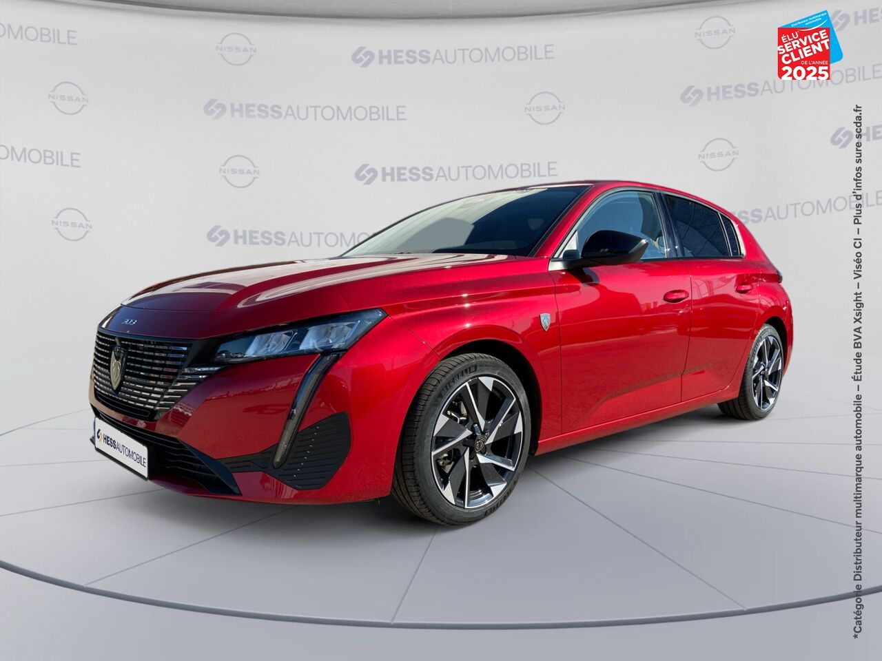Véhicule d'occasion PEUGEOT 308 1.2 PURETECH 130CH SS ALLURE PACK EAT8 chez Dacia Mulhouse