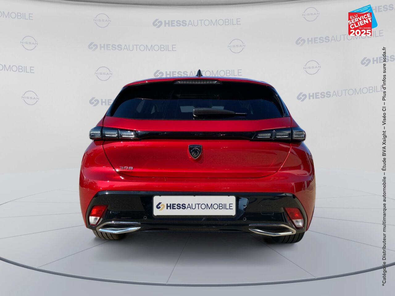 Véhicule d'occasion PEUGEOT 308 1.2 PURETECH 130CH SS ALLURE PACK EAT8 chez Dacia Mulhouse