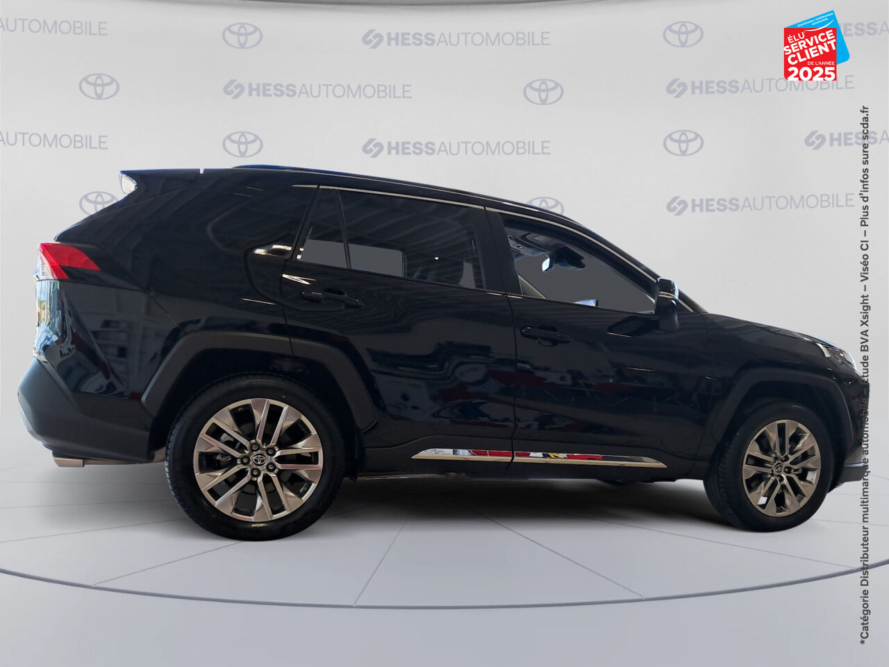 Véhicule d'occasion TOYOTA RAV4 2.5 HYBRIDE 218CH LOUNGE 2WD MY24 chez Toyota Thionville