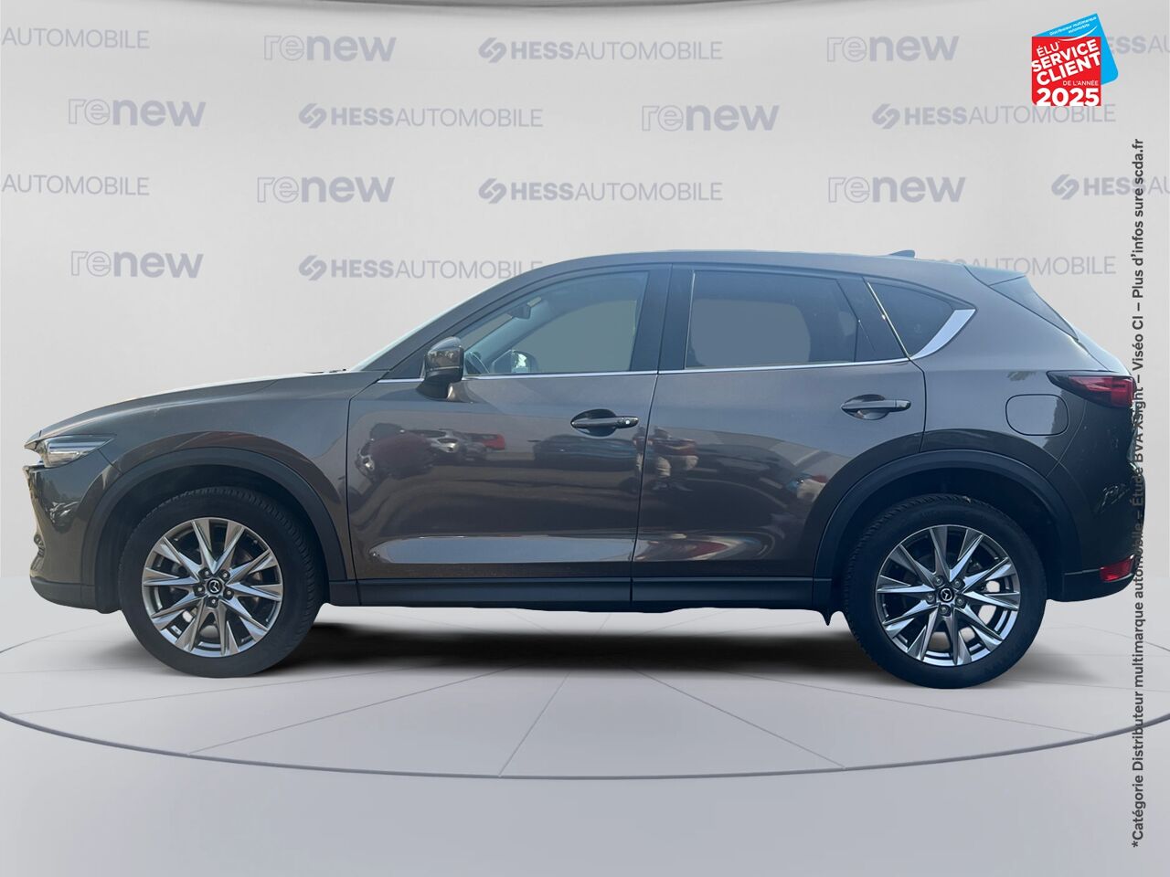 Véhicule d'occasion MAZDA CX-5 2.2 SKYACTIV-D 150 DYNAMIQUE 4X2 EURO6D-T SIEGES CHAUF/CUIR GPS CAMERA BOSE chez Renault Sélestat