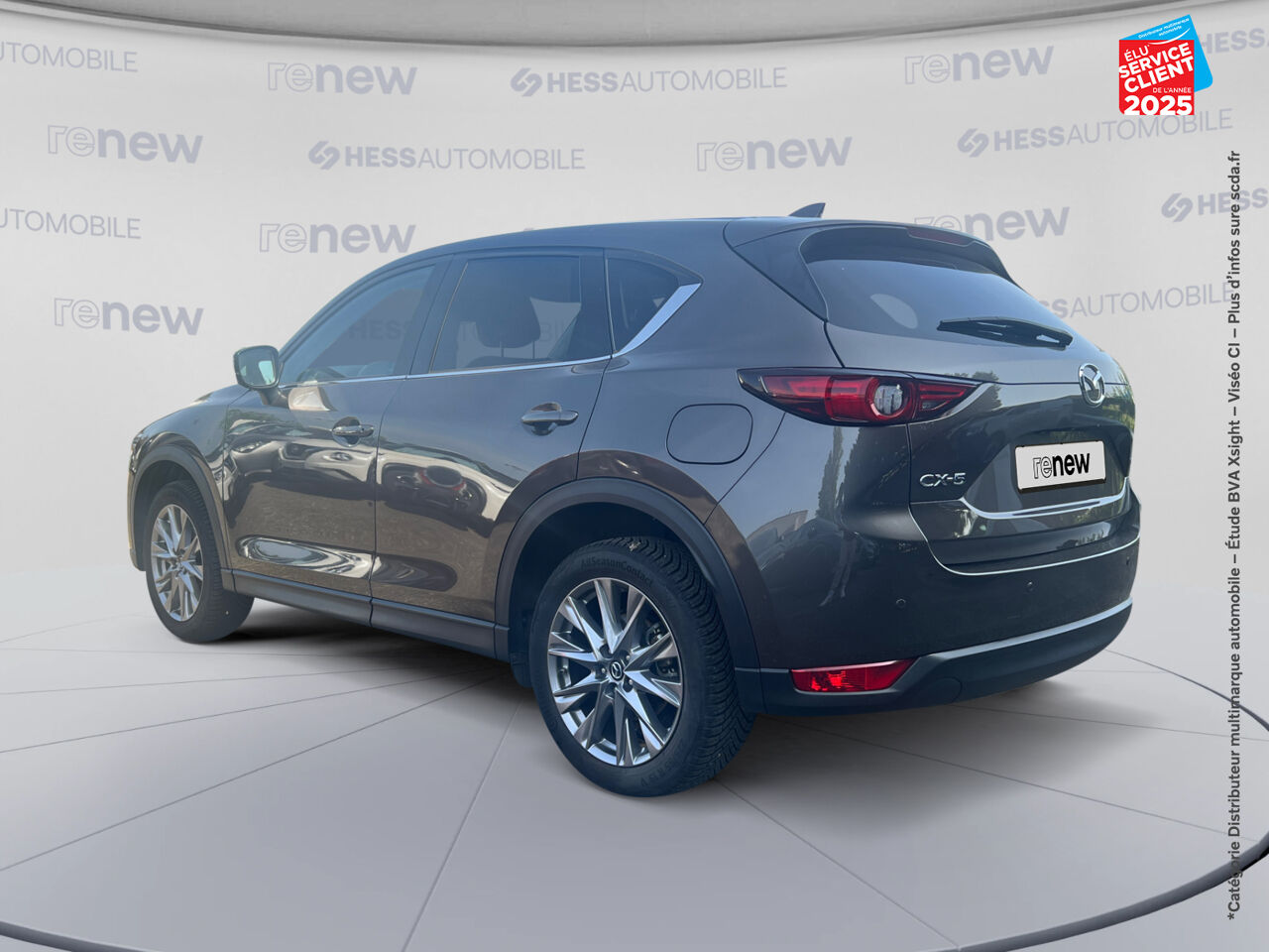 Véhicule d'occasion MAZDA CX-5 2.2 SKYACTIV-D 150 DYNAMIQUE 4X2 EURO6D-T SIEGES CHAUF/CUIR GPS CAMERA BOSE chez Renault Sélestat