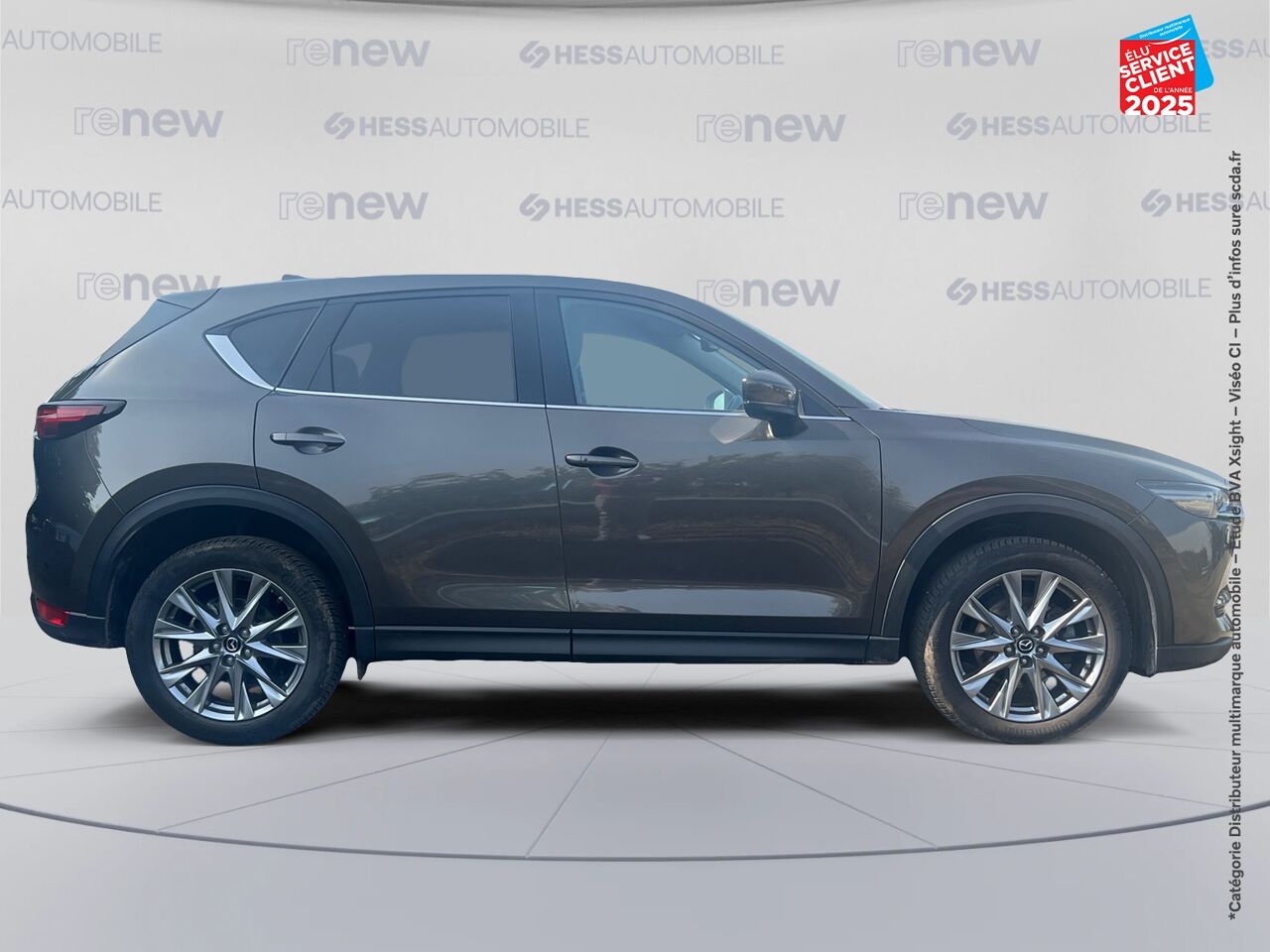 Véhicule d'occasion MAZDA CX-5 2.2 SKYACTIV-D 150 DYNAMIQUE 4X2 EURO6D-T SIEGES CHAUF/CUIR GPS CAMERA BOSE chez Renault Sélestat