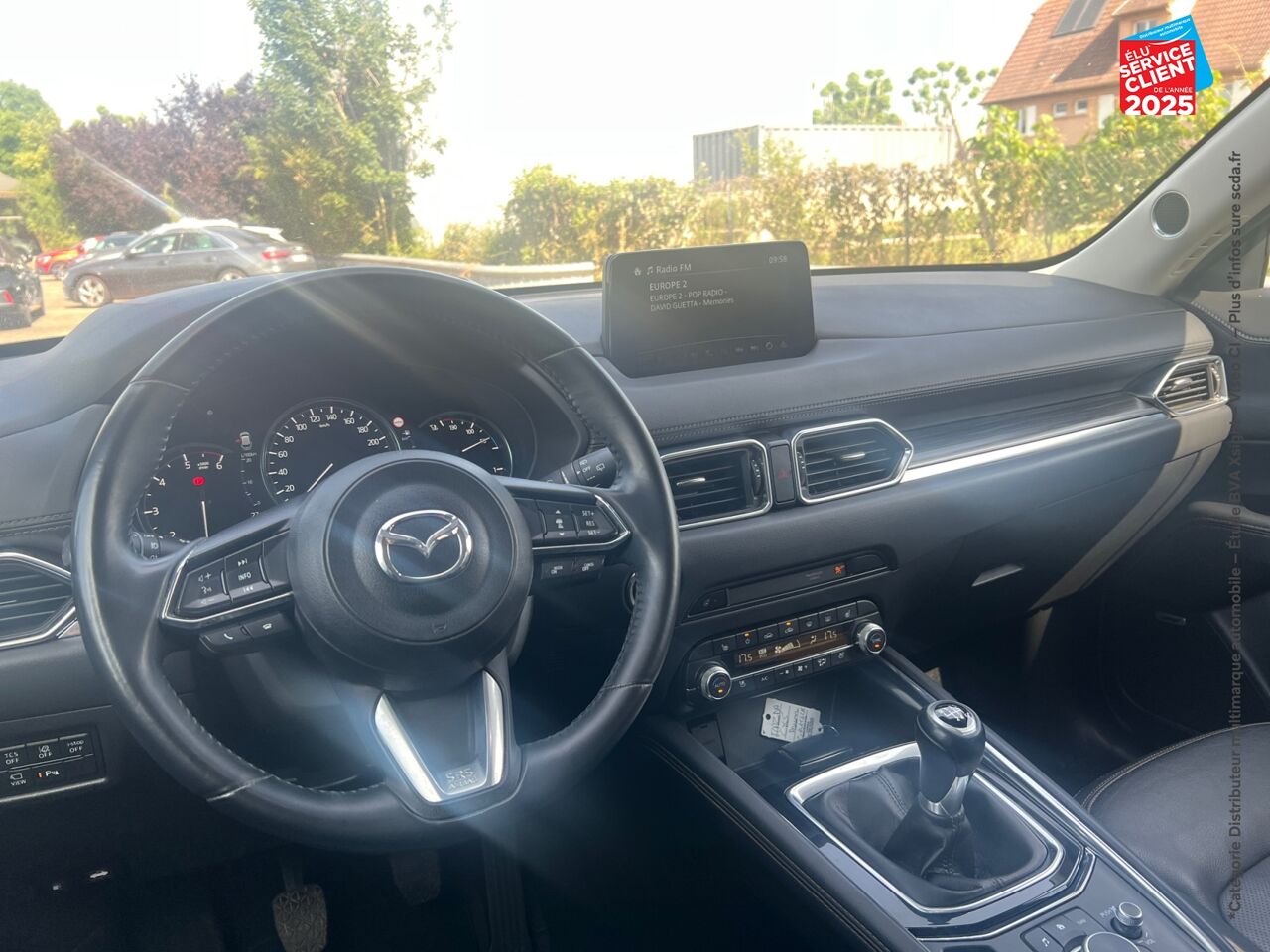 Véhicule d'occasion MAZDA CX-5 2.2 SKYACTIV-D 150 DYNAMIQUE 4X2 EURO6D-T SIEGES CHAUF/CUIR GPS CAMERA BOSE chez Renault Sélestat