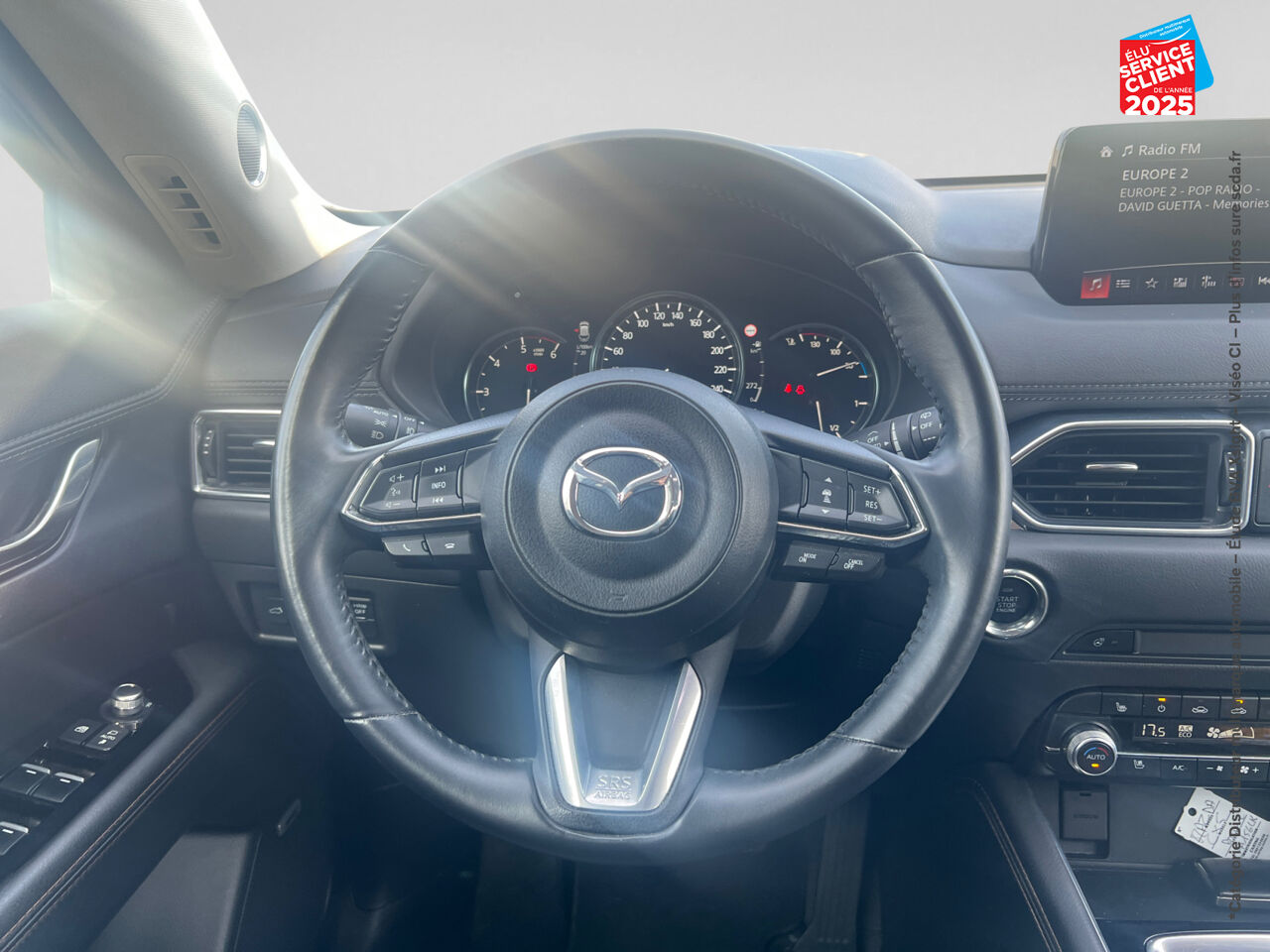Véhicule d'occasion MAZDA CX-5 2.2 SKYACTIV-D 150 DYNAMIQUE 4X2 EURO6D-T SIEGES CHAUF/CUIR GPS CAMERA BOSE chez Renault Sélestat