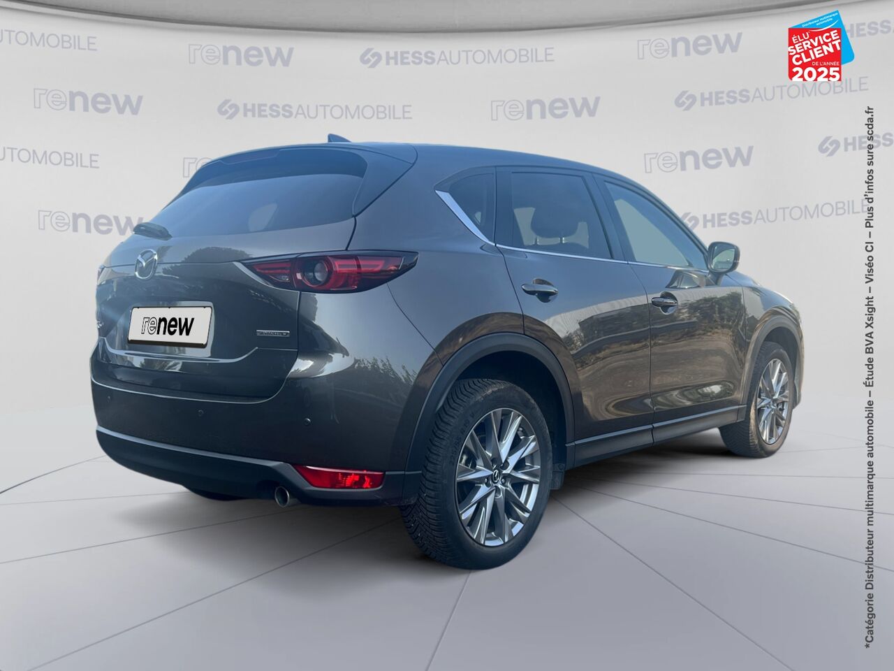 Véhicule d'occasion MAZDA CX-5 2.2 SKYACTIV-D 150 DYNAMIQUE 4X2 EURO6D-T SIEGES CHAUF/CUIR GPS CAMERA BOSE chez Renault Sélestat