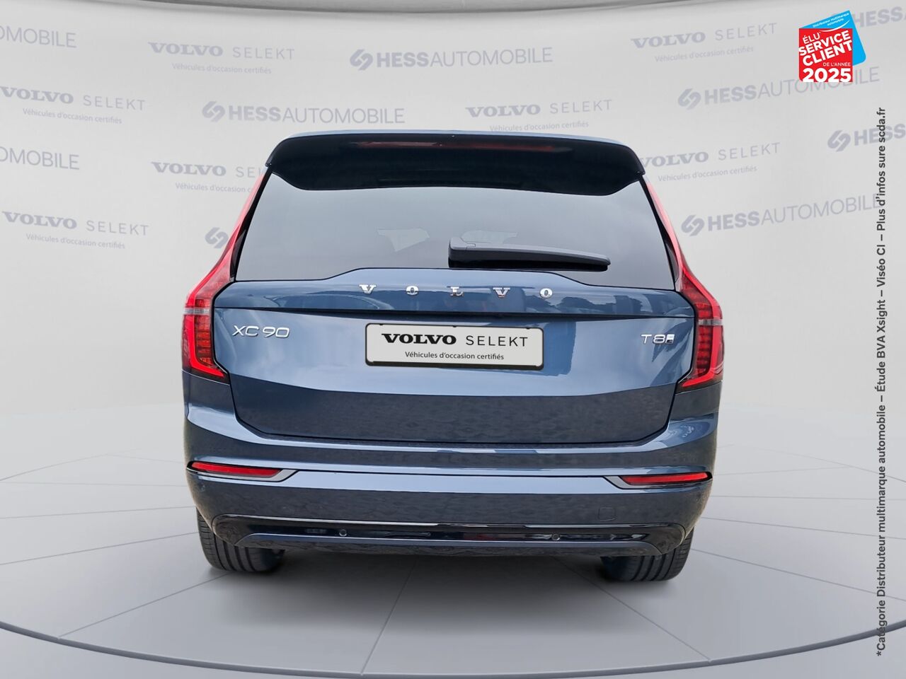 Véhicule d'occasion VOLVO XC90 T8 AWD 310 + 145CH ULTRA STYLE DARK GEARTRONIC chez Toyota Metz