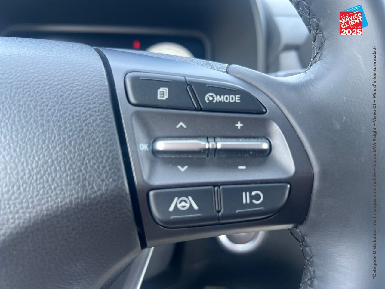 Véhicule d'occasion HYUNDAI KONA ELECTRIC 39KWH - 136CH INTUITIVE CAMERA chez Hyundai Chalons