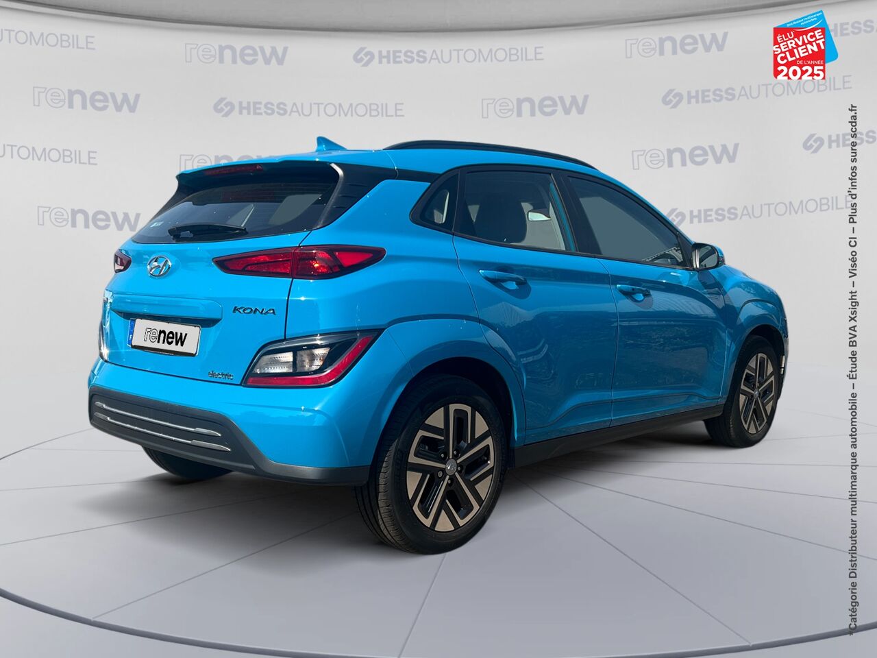 Véhicule d'occasion HYUNDAI KONA ELECTRIC 39KWH - 136CH INTUITIVE CAMERA chez Hyundai Chalons