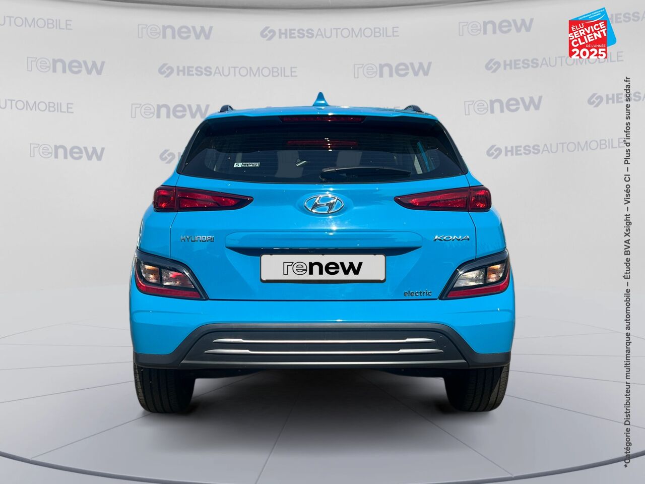 Véhicule d'occasion HYUNDAI KONA ELECTRIC 39KWH - 136CH INTUITIVE CAMERA chez Hyundai Chalons