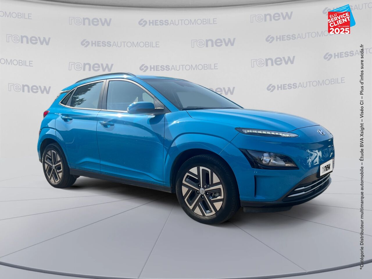 Véhicule d'occasion HYUNDAI KONA ELECTRIC 39KWH - 136CH INTUITIVE CAMERA chez Hyundai Chalons