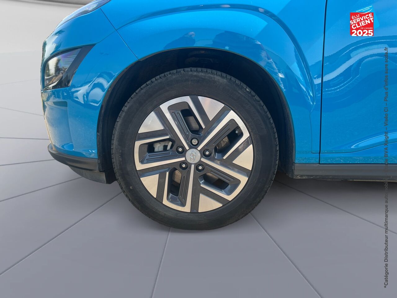 Véhicule d'occasion HYUNDAI KONA ELECTRIC 39KWH - 136CH INTUITIVE CAMERA chez Hyundai Chalons