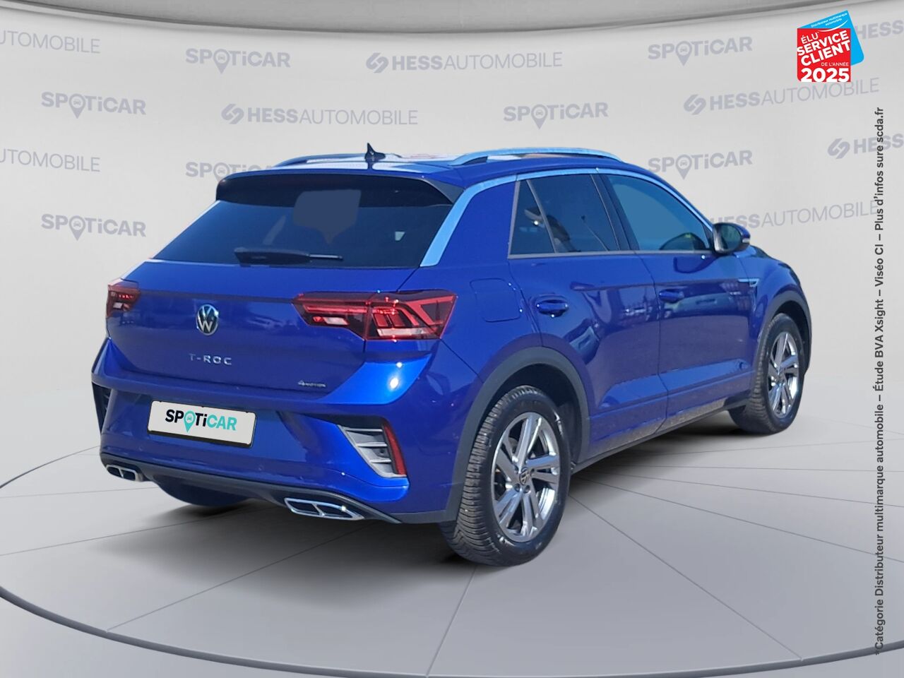 Véhicule d'occasion VOLKSWAGEN T-ROC 2.0 TDI 150CH R-LINE DSG7 chez Toyota Thionville
