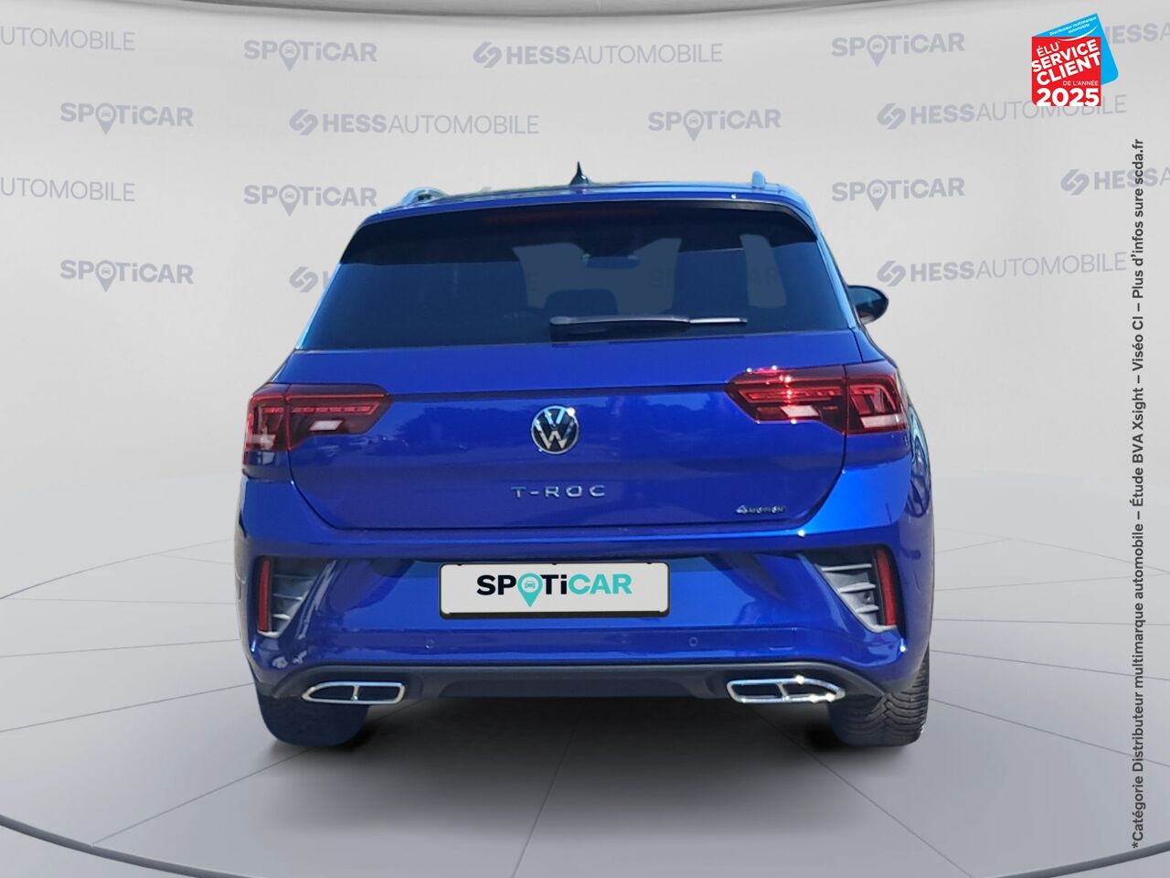 Véhicule d'occasion VOLKSWAGEN T-ROC 2.0 TDI 150CH R-LINE DSG7 chez Toyota Thionville