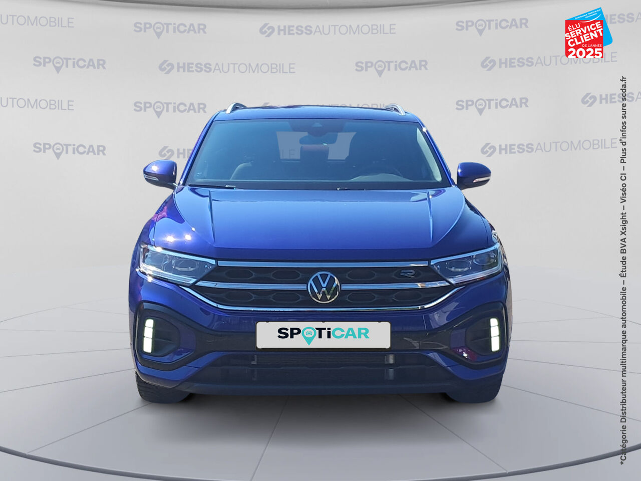 Véhicule d'occasion VOLKSWAGEN T-ROC 2.0 TDI 150CH R-LINE DSG7 chez Toyota Thionville