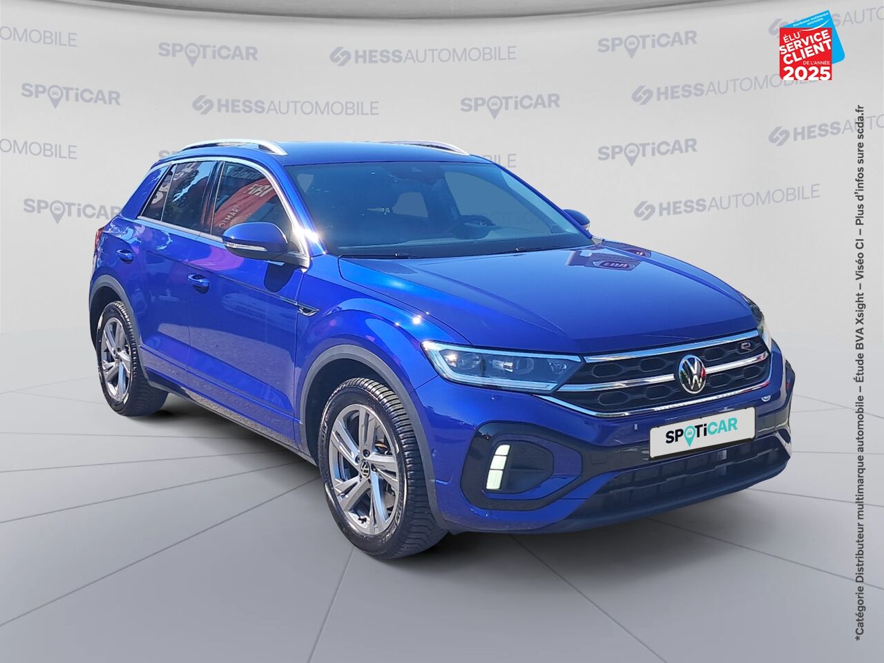 Véhicule d'occasion VOLKSWAGEN T-ROC 2.0 TDI 150CH R-LINE DSG7 chez Toyota Thionville
