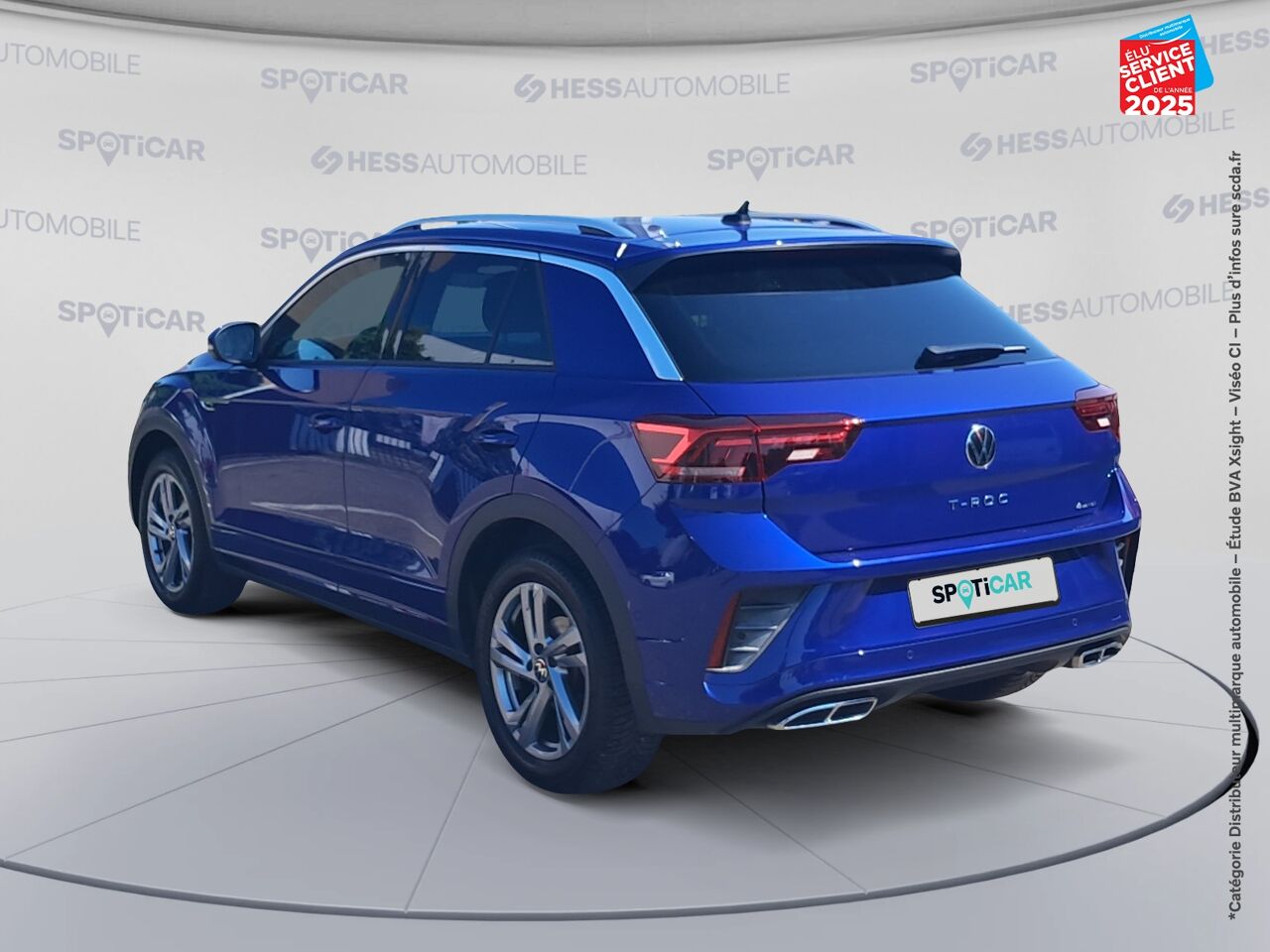 Véhicule d'occasion VOLKSWAGEN T-ROC 2.0 TDI 150CH R-LINE DSG7 chez Toyota Thionville