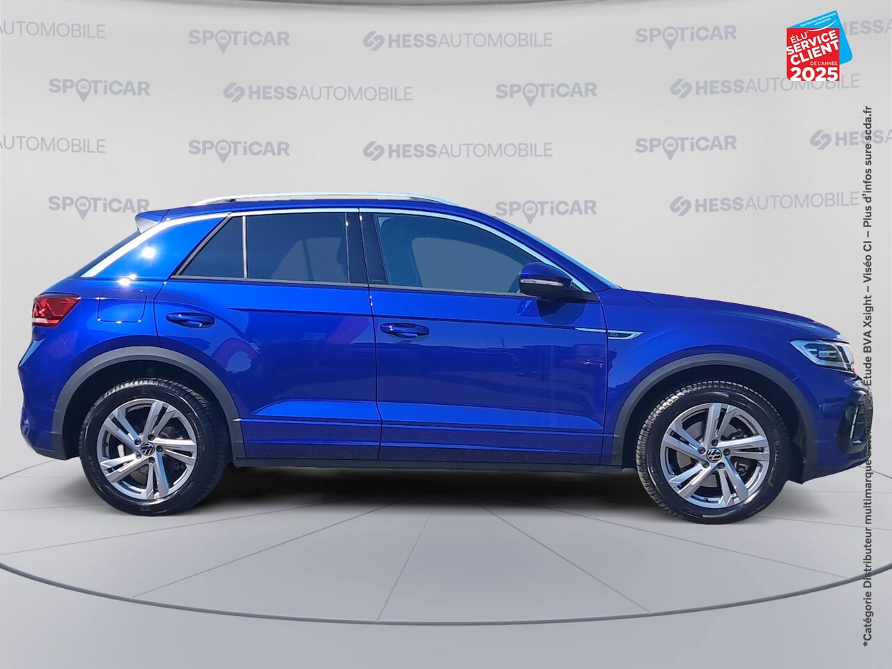 Véhicule d'occasion VOLKSWAGEN T-ROC 2.0 TDI 150CH R-LINE DSG7 chez Toyota Thionville