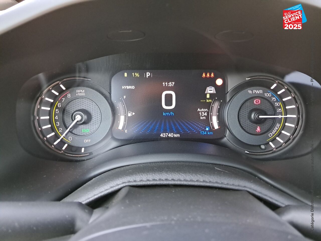 Véhicule d'occasion JEEP RENEGADE 1.3 GSE T4 240CH 4XE S AT6 MY21 chez Nissan Haguenau