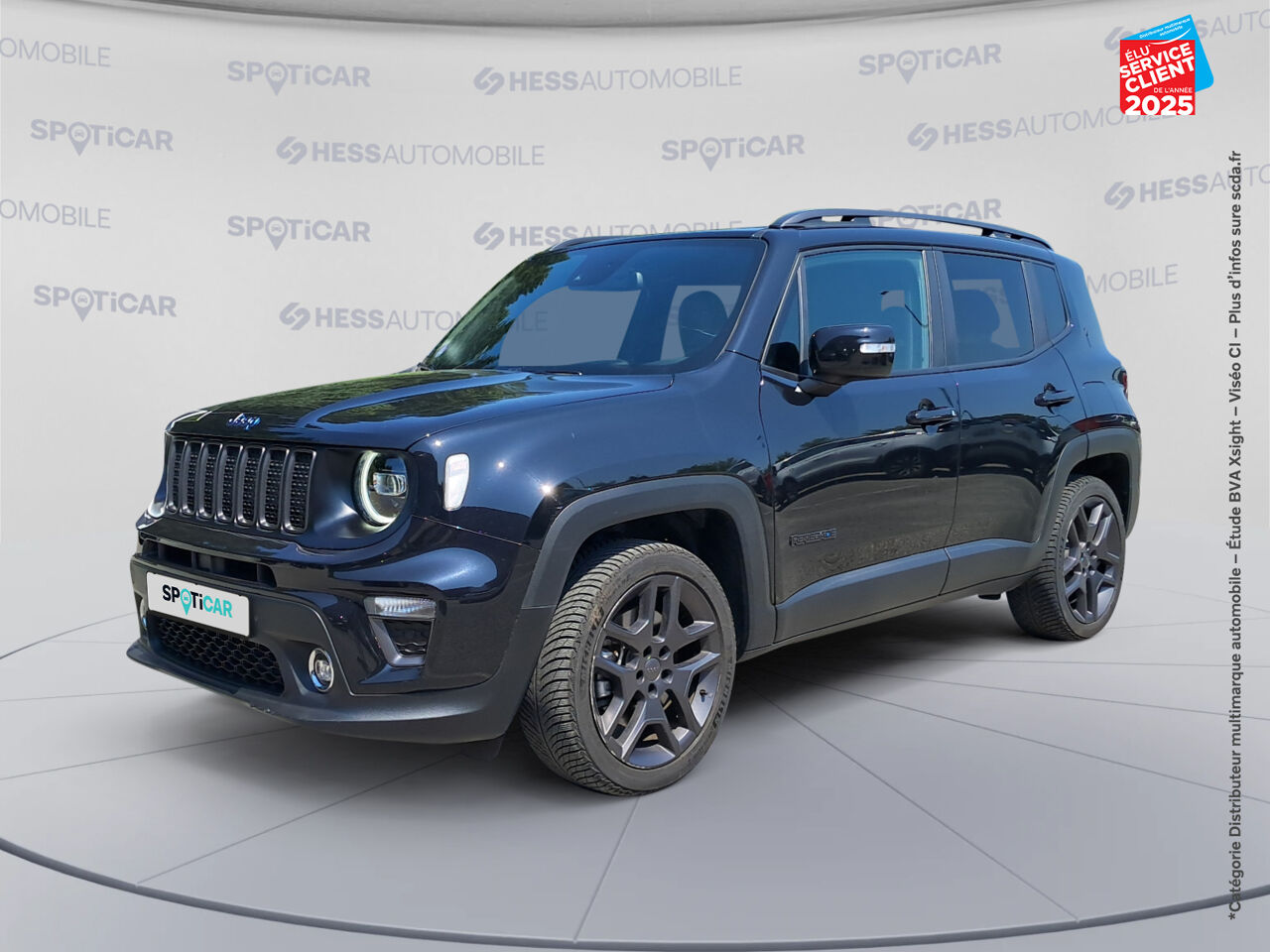 Véhicule d'occasion JEEP RENEGADE 1.3 GSE T4 240CH 4XE S AT6 MY21 chez Nissan Haguenau