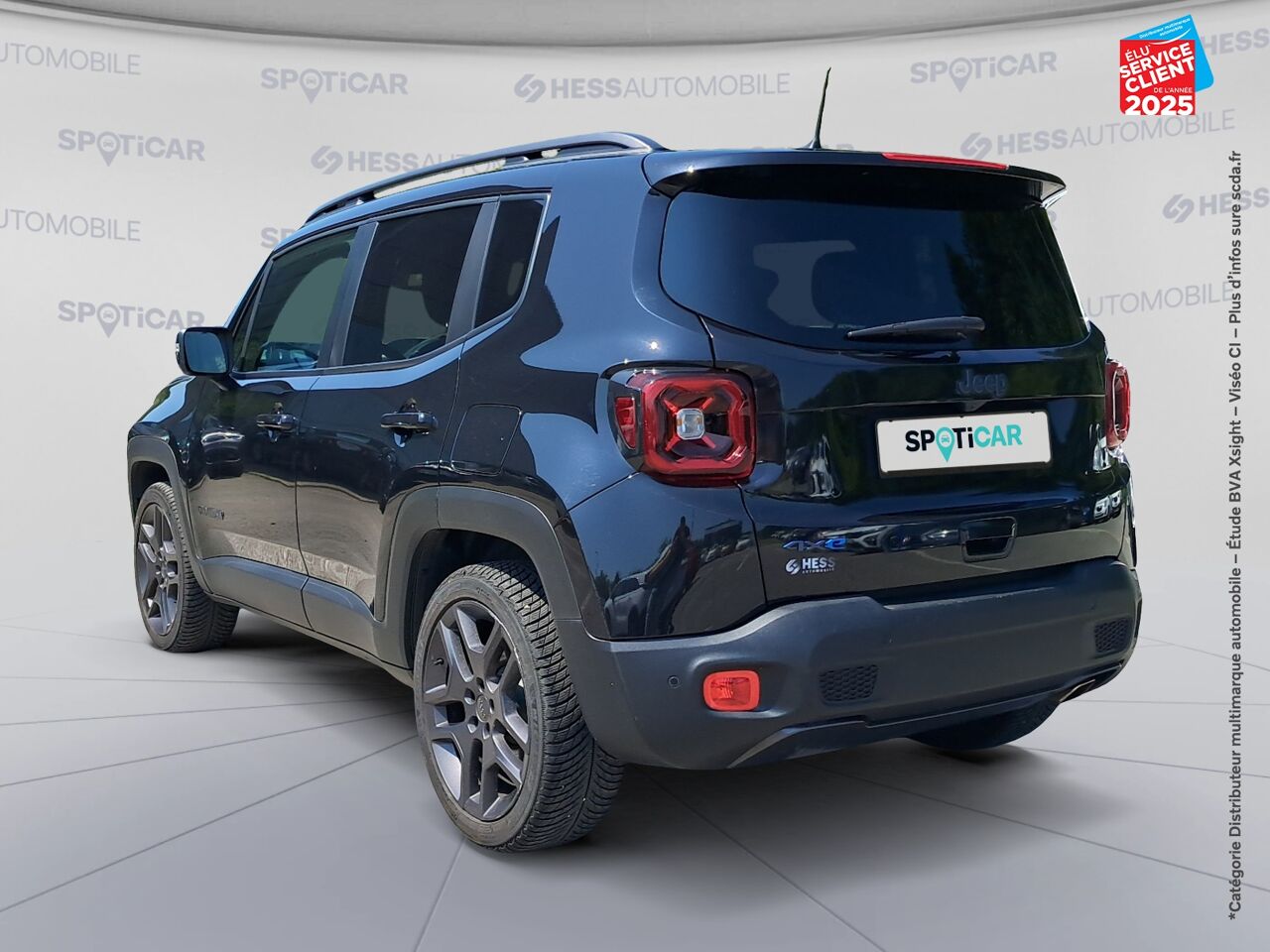 Véhicule d'occasion JEEP RENEGADE 1.3 GSE T4 240CH 4XE S AT6 MY21 chez Nissan Haguenau