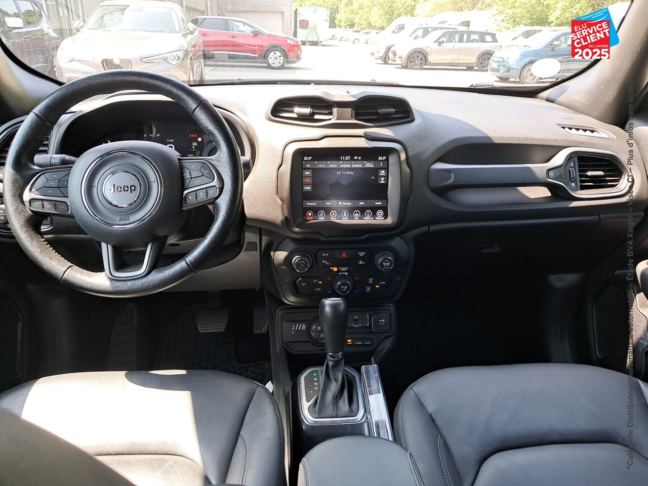Véhicule d'occasion JEEP RENEGADE 1.3 GSE T4 240CH 4XE S AT6 MY21 chez Nissan Haguenau