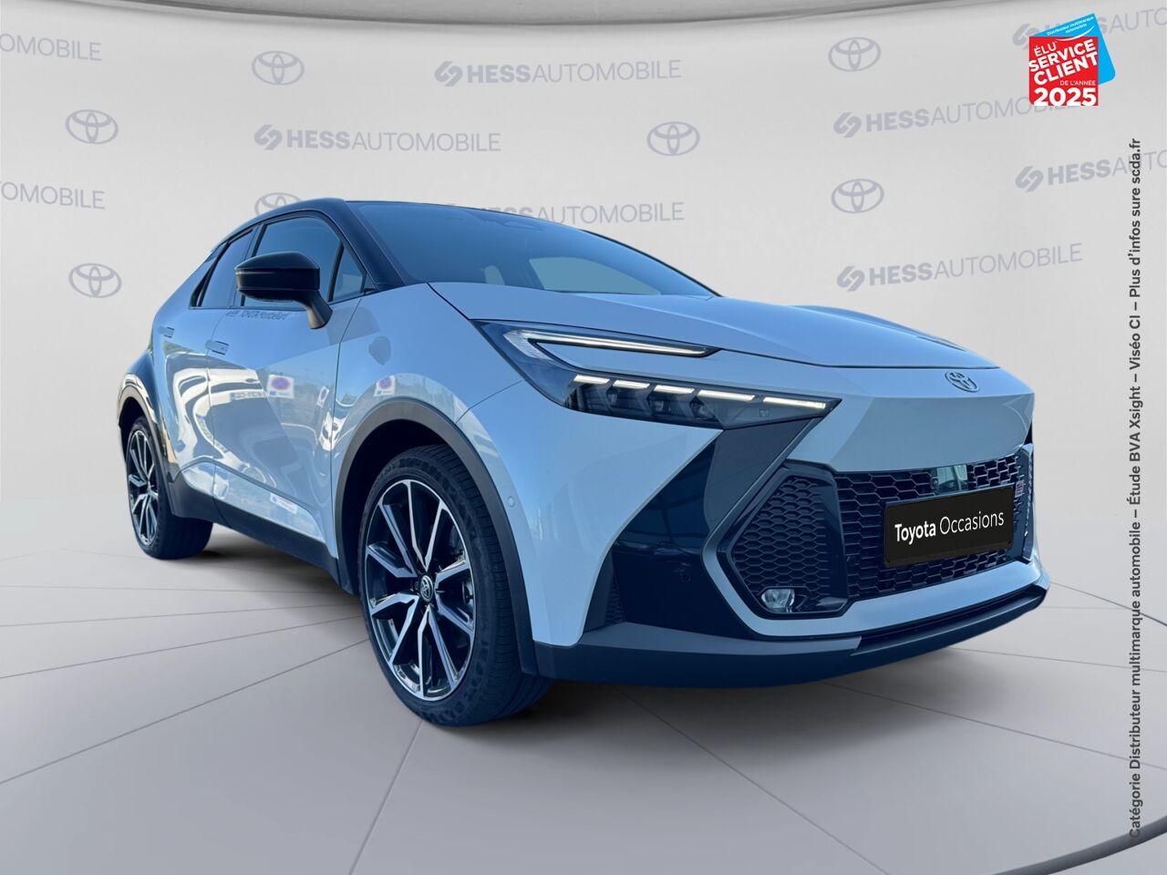 Véhicule d'occasion TOYOTA C-HR 2.0 HYBRIDE RECHARGEABLE 225CH GR SPORT PREMIERE NG23 chez Nissan Strasbourg