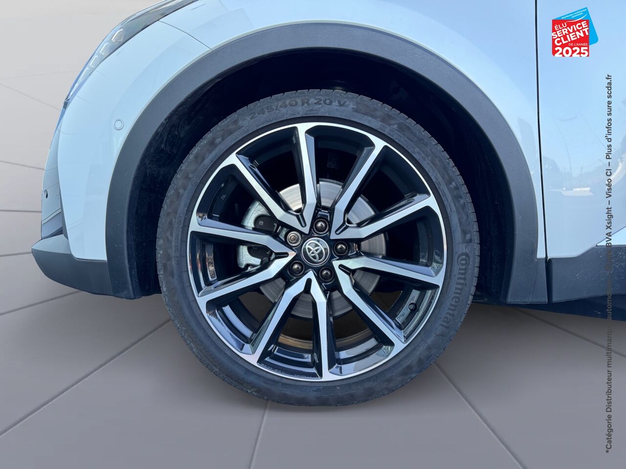 Véhicule d'occasion TOYOTA C-HR 2.0 HYBRIDE RECHARGEABLE 225CH GR SPORT PREMIERE NG23 chez Nissan Strasbourg