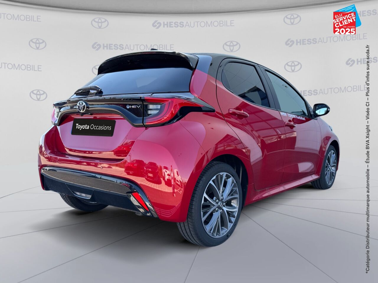 Véhicule d'occasion TOYOTA YARIS 116H COLLECTION 5P MC24 chez Nissan Mulhouse