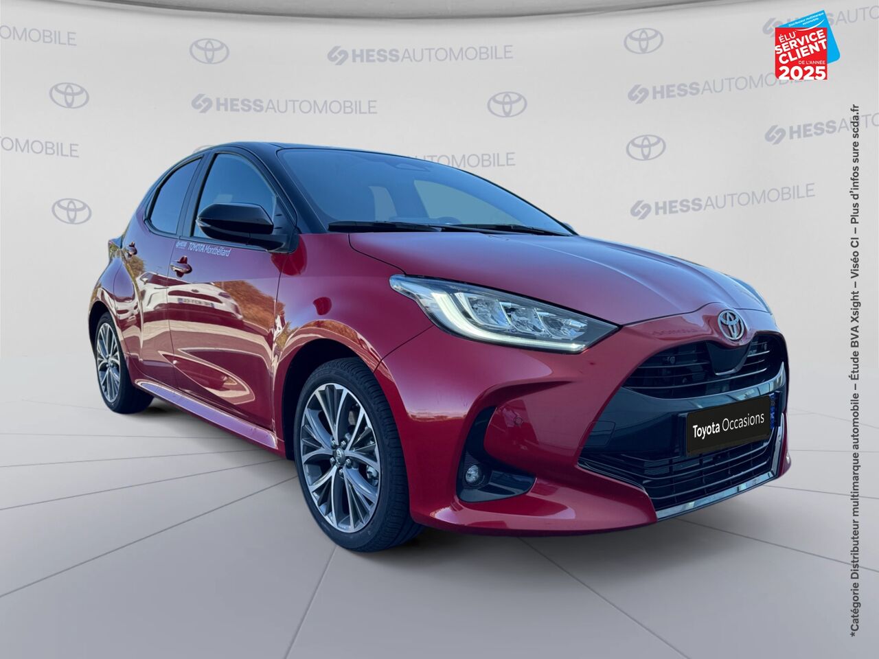 Véhicule d'occasion TOYOTA YARIS 116H COLLECTION 5P MC24 chez Nissan Mulhouse