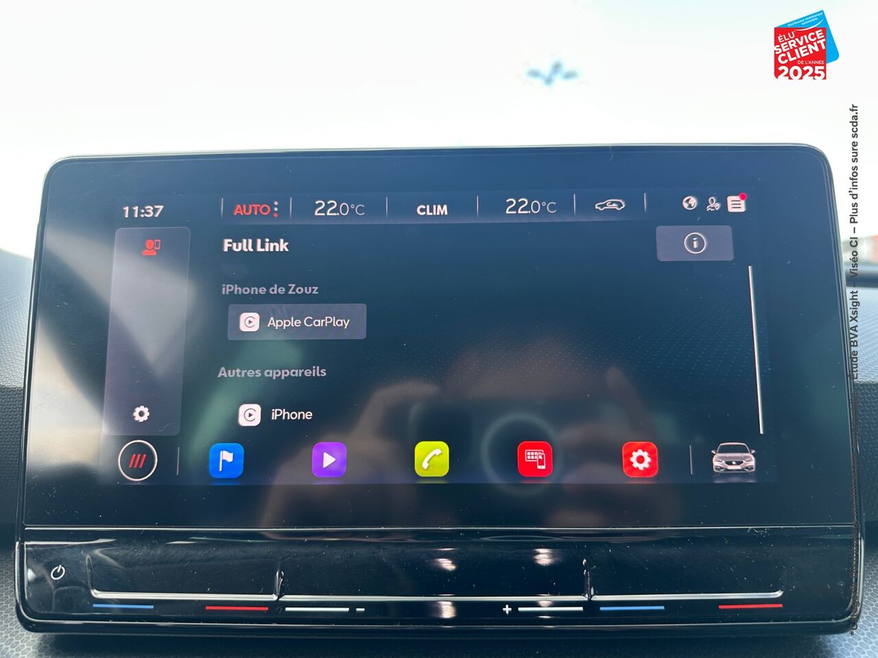 Véhicule d'occasion SEAT LEON 1.0 ETSI 110CH URBAN DSG7 GPS CAMERA CARPLAY chez Toyota Saint Dizier