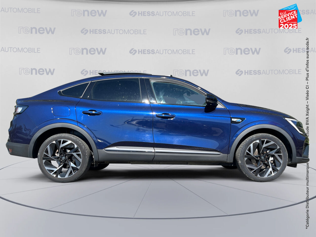 Véhicule d'occasion RENAULT ARKANA 1.6 E-TECH 145CH FULL HYBRID ESPRIT ALPINE -23 chez Renault Sélestat