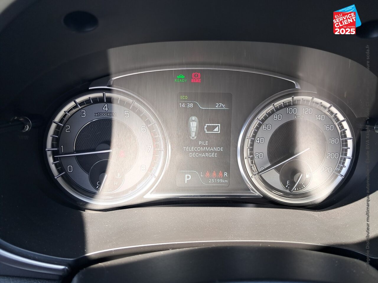 Véhicule d'occasion SUZUKI VITARA 1.5 DUALJET HYBRID 115CH STYLE AUTO ALLGRIP chez Renault Montbéliard
