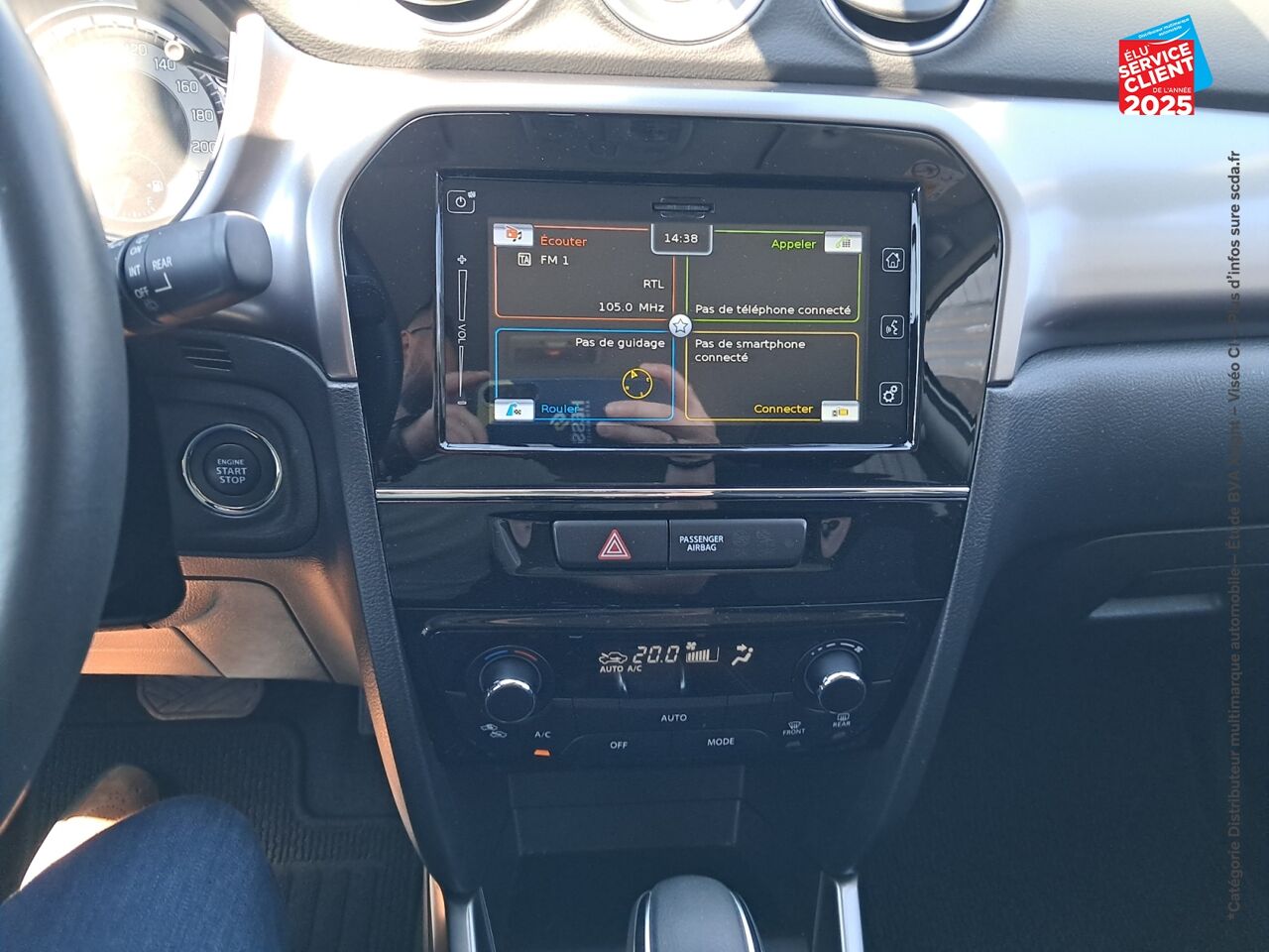 Véhicule d'occasion SUZUKI VITARA 1.5 DUALJET HYBRID 115CH STYLE AUTO ALLGRIP chez Renault Montbéliard