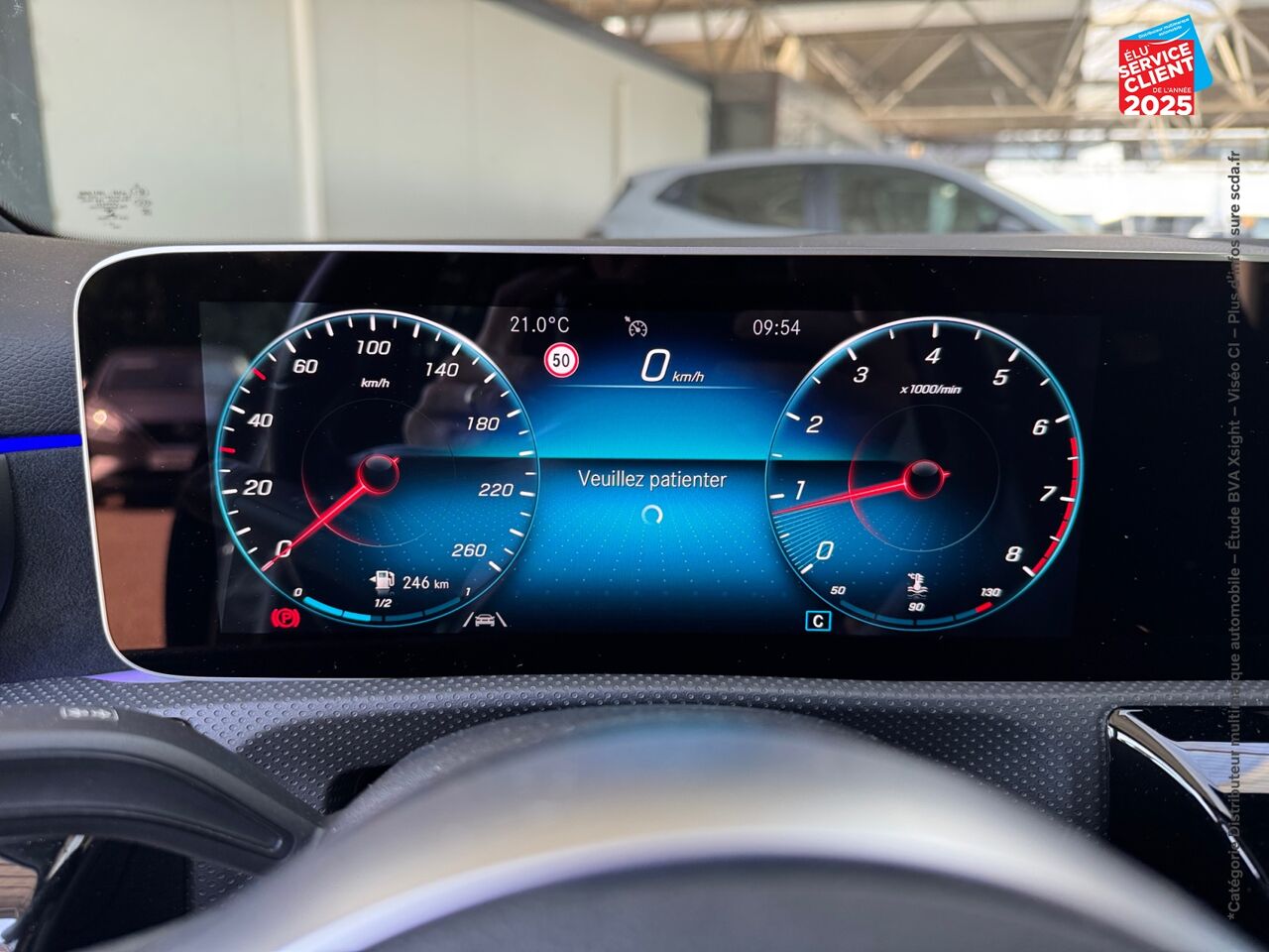Véhicule d'occasion MERCEDES-BENZ CLASSE A 180 136CH AMG LINE chez BMW Pontarlier
