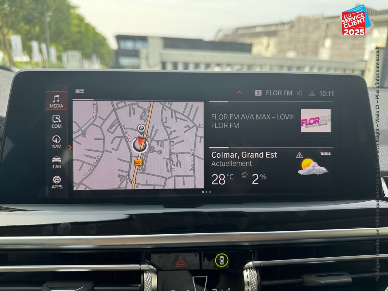 Véhicule d'occasion BMW X3 SDRIVE18D 150CH XLINE SIEGE CHAUF CAMERA GPS chez BMW Lons le Saunier
