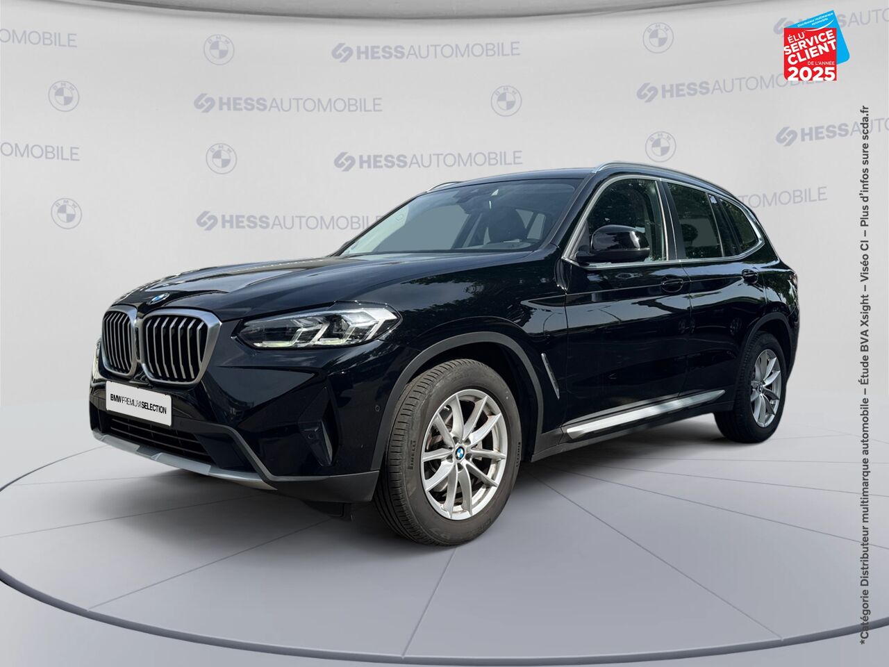 Véhicule d'occasion BMW X3 SDRIVE18D 150CH XLINE SIEGE CHAUF CAMERA GPS chez BMW Lons le Saunier