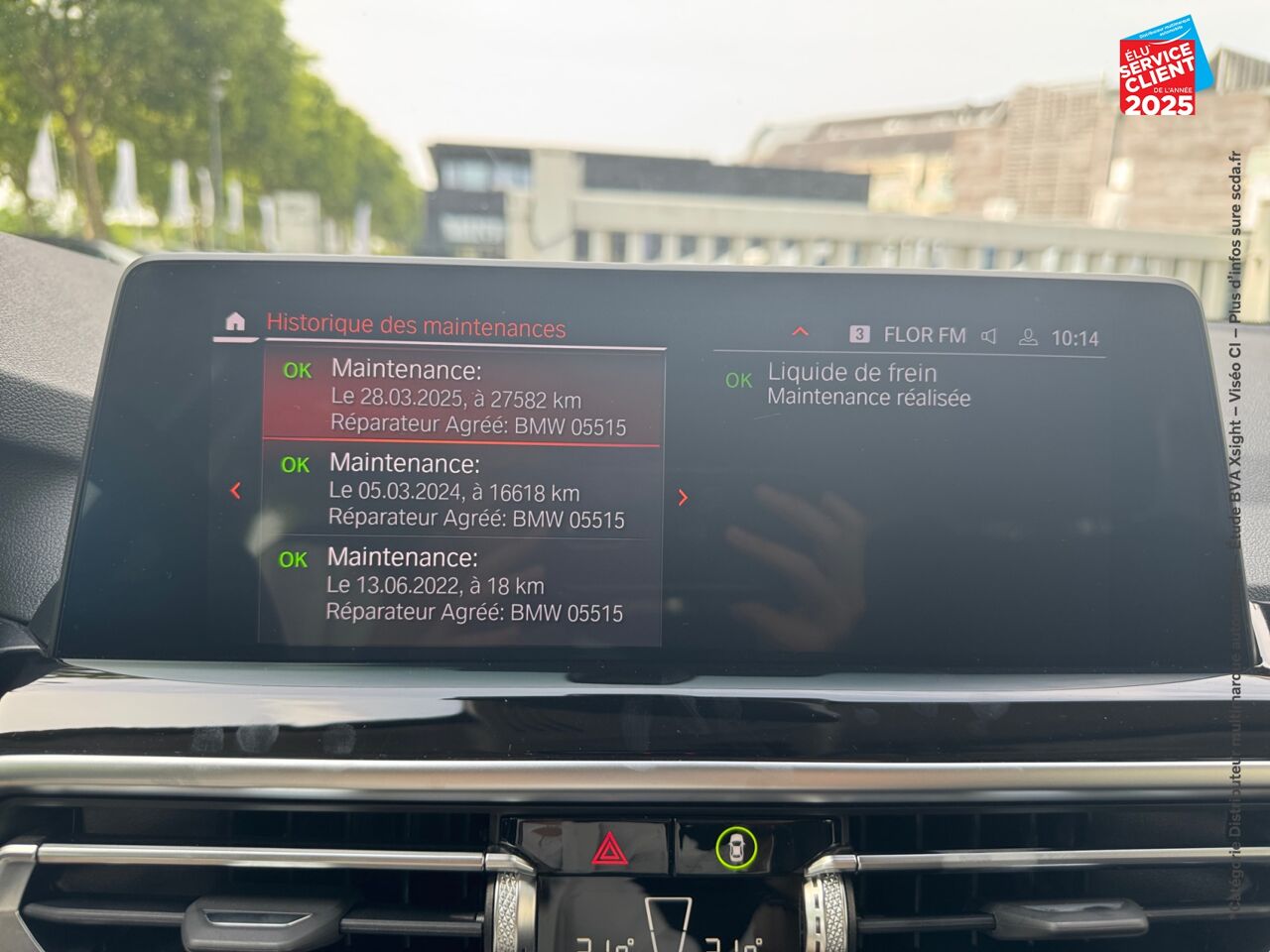 Véhicule d'occasion BMW X3 SDRIVE18D 150CH XLINE SIEGE CHAUF CAMERA GPS chez BMW Lons le Saunier