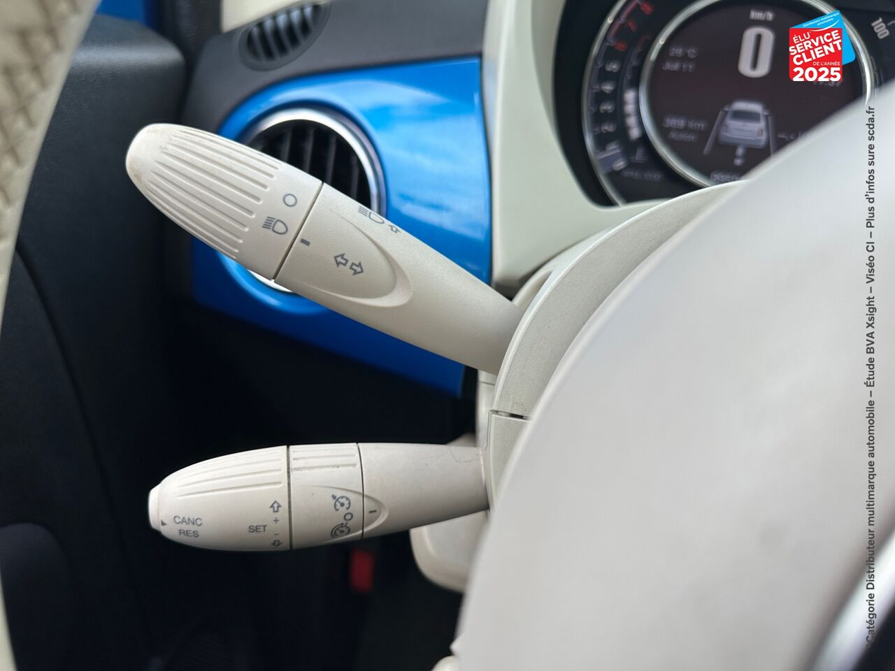 Véhicule d'occasion FIAT 500 1.2 8V 69CH POP TOUVRANT chez Fiat Dijon
