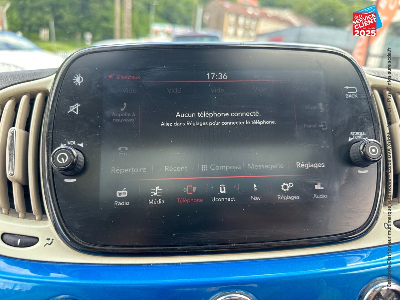 Véhicule d'occasion FIAT 500 1.2 8V 69CH POP TOUVRANT chez Fiat Dijon