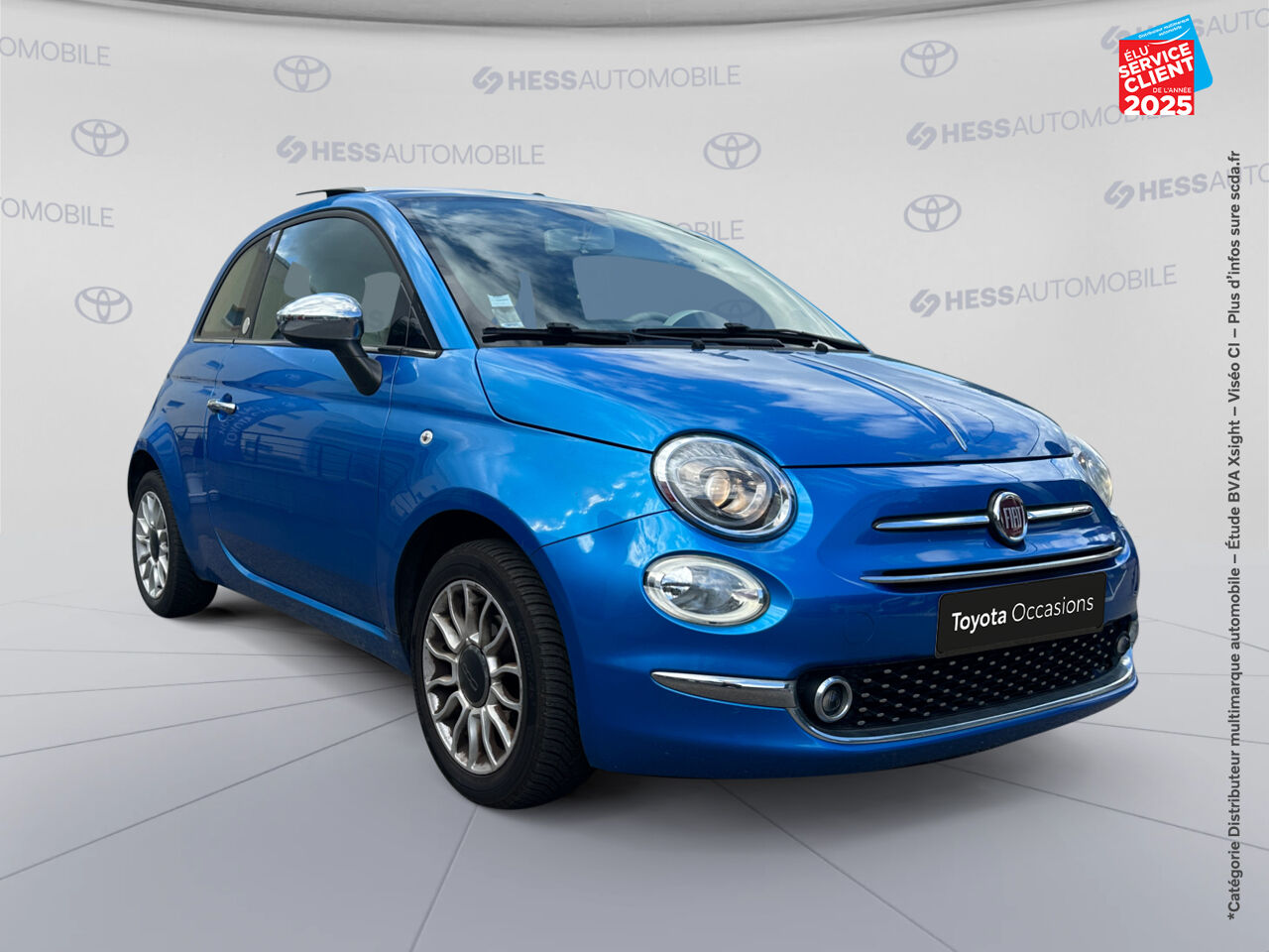 Véhicule d'occasion FIAT 500 1.2 8V 69CH POP TOUVRANT chez Fiat Dijon